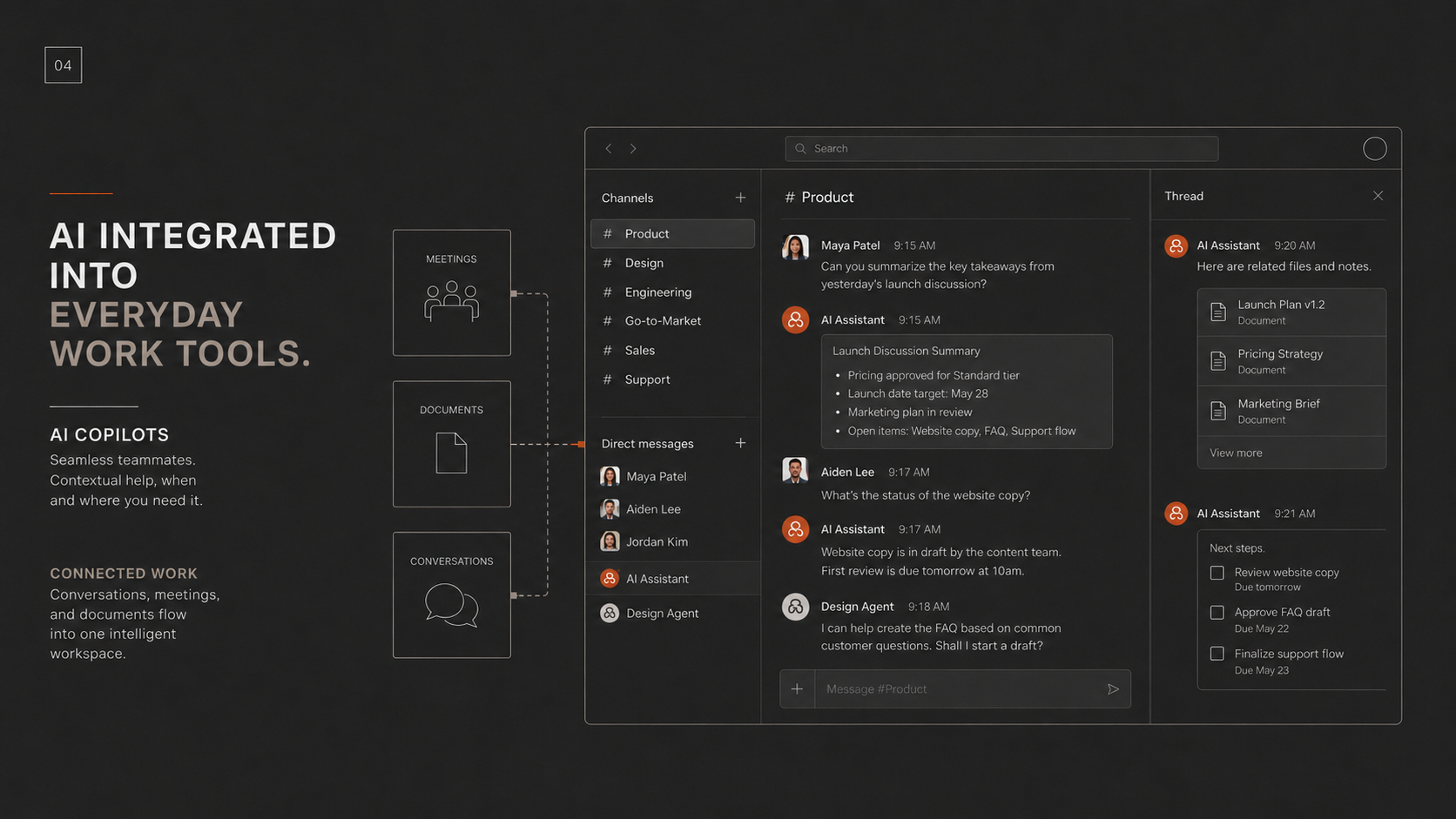 AI Integrated into Everyday Work Tools